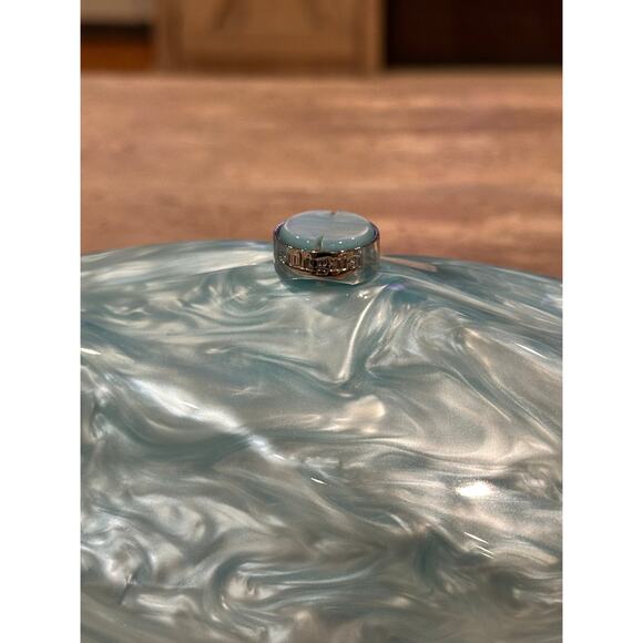 NEW Cult Gaia Juliet Shoulder Bag in Hydrangea Blue - Picture 9 of 10